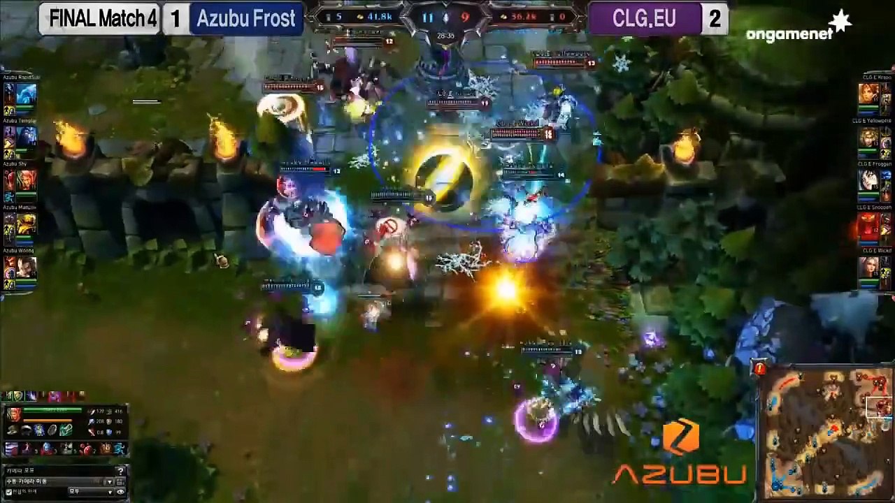 Azubu LCK 2012 Summer Finals Top 5