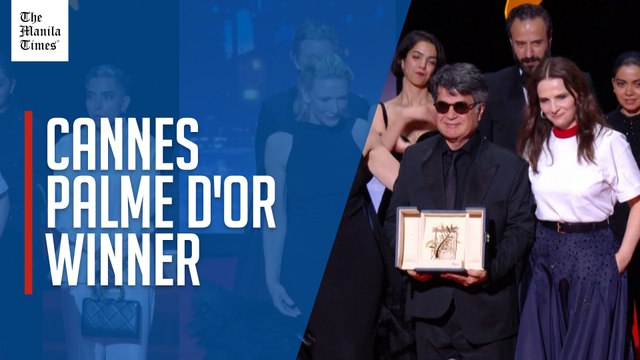 Iranian dissident Panahi wins Cannes Palme d'Or