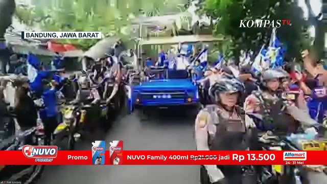 Rute Konvoi Bobotoh Rayakan Persib Juara Liga 1