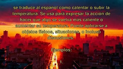 Phrasal Verbs - Heat Up