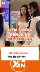 Lý Hải ôm hôn con gái gây ý kiến trái chiều