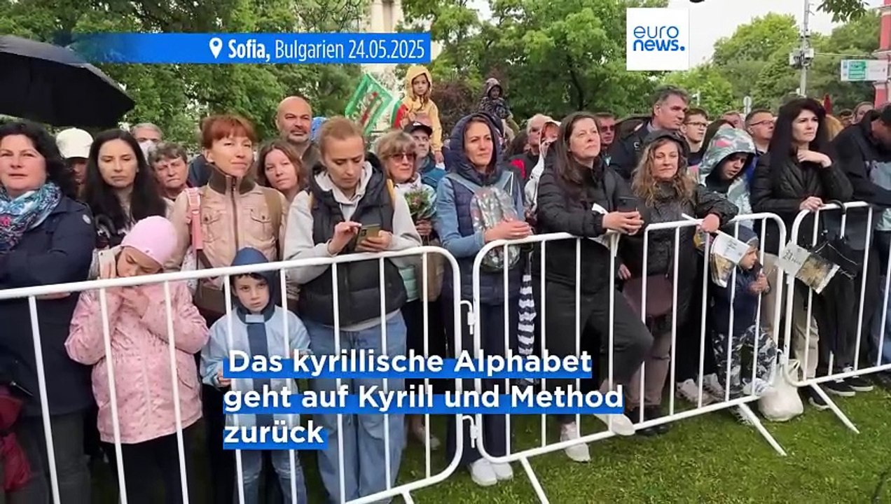 Kyrill und Method: Bulgarien ehrt die Schöpfer der kyrillischen Schrift