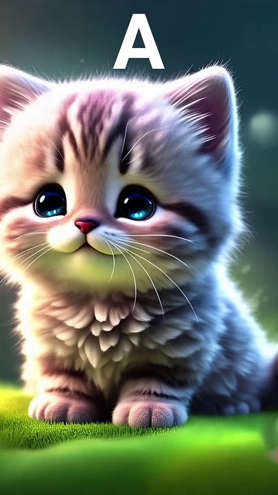 Cute Beautiful Kitten 🥰