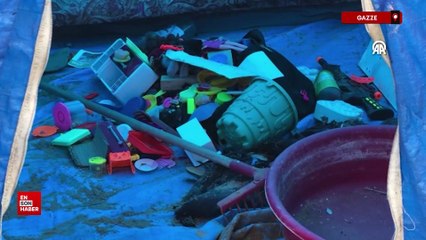 İsrail çadırlara saldırısında bir kadın ve karnındaki bebeğini yaşamdan kopardı