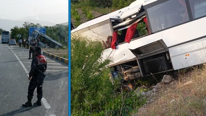 Yolcu otobüsü ile tur midibüsü çarpıştı: 28 yaralı