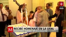 El arte de Cuauhtémoc Zamudio es homenajeado en la UANL tras 65 años de legado