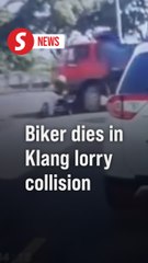 Motorcyclist dies after being run over by lorry in Klang