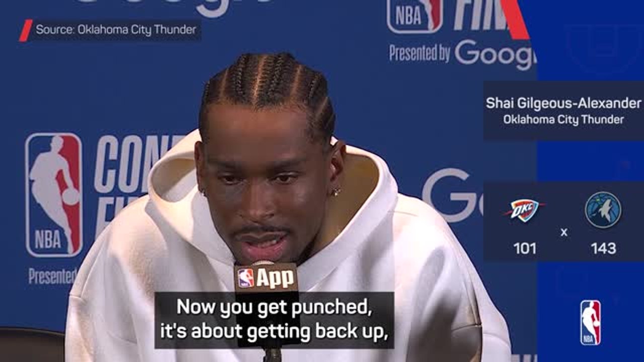 OKC 'punched in the mouth' in blowout loss to the Timberwolves