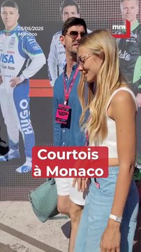 Thibaut Courtois sur les paddocks du Grand Prix de Monaco 2025