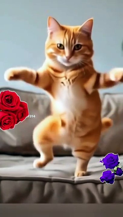 QUE GATINHO DECIDIDO E FELIZ KKKKK