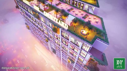 Pearl One courtyard , Punjab ki sub se oonchi building kab mukkamal hogi Janiye?