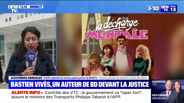 Bastien Vivès, auteur de BD, est devant la justice pour diffusion d'images de mineurs à caractère pornographique
