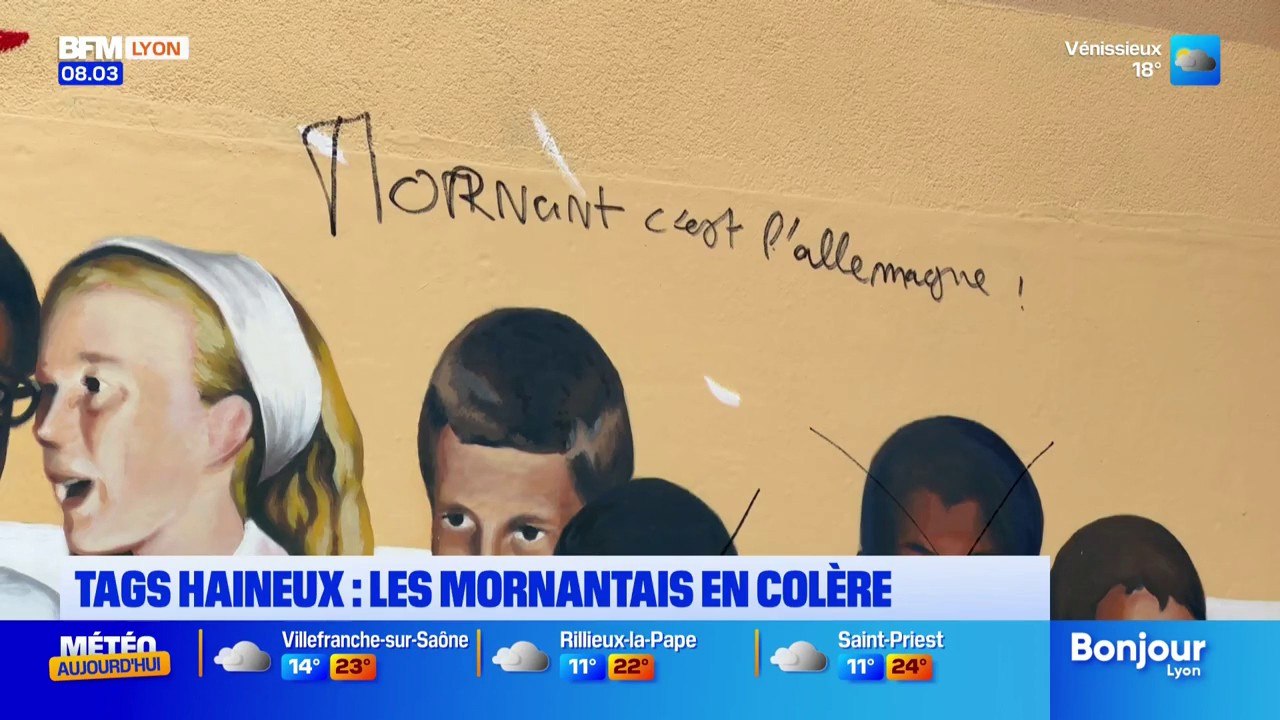 Mornant: une fresques en hommage à Joséphine Baker dégradées