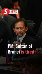 Brunei Sultan hospitalised for fatigue, says PM Anwar