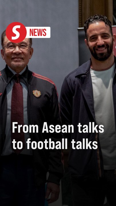Anwar meets Manchester United, Asean All-Stars reps