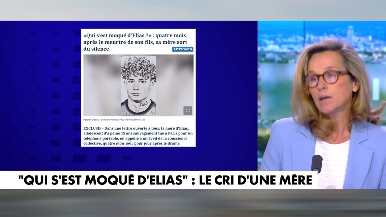 Sophie Audugé lit la lettre de la mère d'Elias