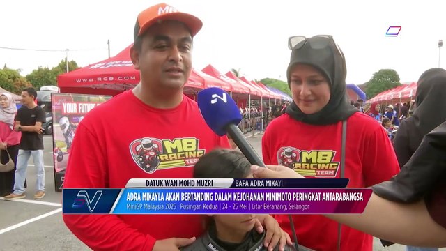 Adra dan Fayyad pamer aksi sengit dalam kedua-dua perlumbaan Minimoto