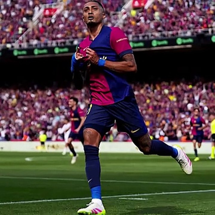 🎥 ¡RAPHINHA LO VUELVE A HACER! CRUZA DE RODILLAS TODO MONTJUIC POR LA LIGA 🙏🔥