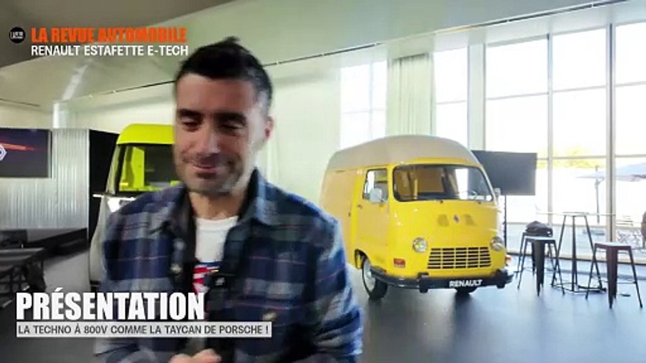 Estafette E-Tech_ the Renault of the future from the past!