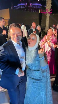 الدكتورة #هبة_قطب ترقص في حفل خطوبة ابنتها وتخطف الأنظار بأجواء عائلية مبهجة