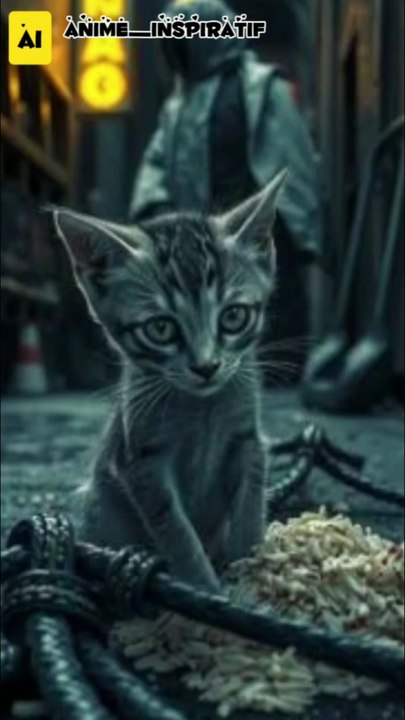 kucing lapar