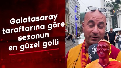 Galatasaray taraftarına göre sezonun en güzel golü