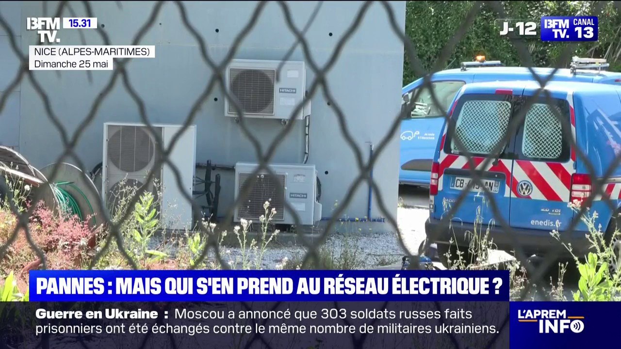 Panne électrique à Nice: qui s'en prend au réseau électrique ?