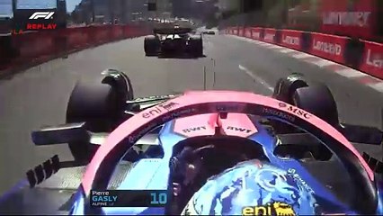 El durísimo choque de Gasly en el GP de Mónaco