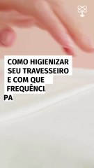 Como lavar o travesseiro e se livrar dos ácaros