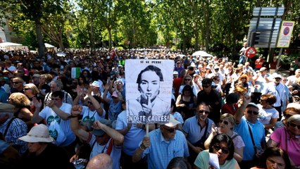Nueva manifestación en defensa de la sanidad pública en Madrid