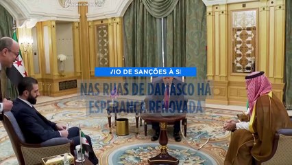 Sírios esperançados no futuro após alívio das sanções dos EUA e da UE