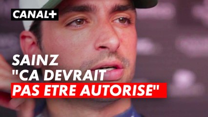 Carlos Sainz "j'aime pas la manière dont cela s'est passée" - Grand Prix de Monaco