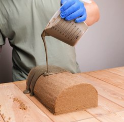 DIY fountain made from wood or cement — prepare to be amazed!