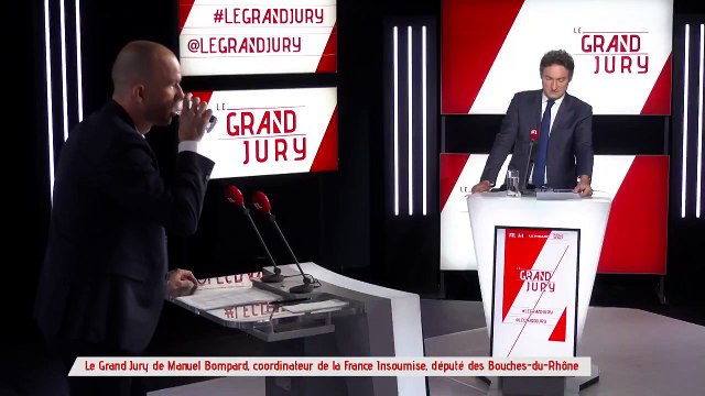 Gaza : Grosse colère de Jean-Luc Mélenchon qui traite les journalistes de RTL de sales menteurs et de voyous après une interview de Manuel Bompard