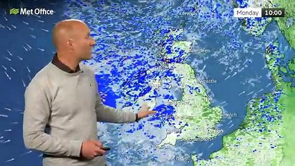 Met Office Sunday Evening weather forecast 25/05/25