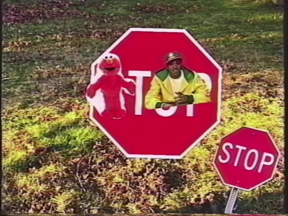 Sesame Street - Chris Brown and Elmo - The Words Explains Magic (HQ VHS New Remake Version) (2007)