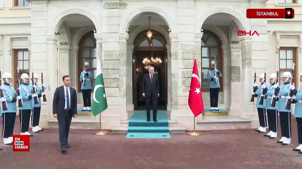 Cumhurbaşkanı Erdoğan, Pakistan Başbakanı Şerif'i kabul etti