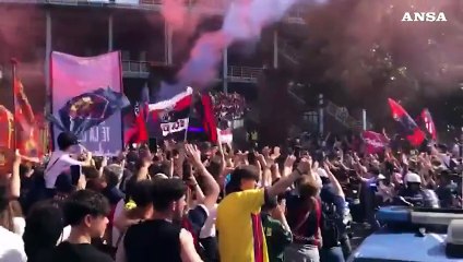 Bologna, e' il giorno della grande festa per la Coppa Italia
