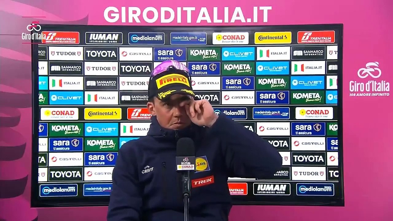 Cycling - Giro d'Italia 2025 - Mads Pedersen : "It means more to me to see Carlos win, than myself winning"