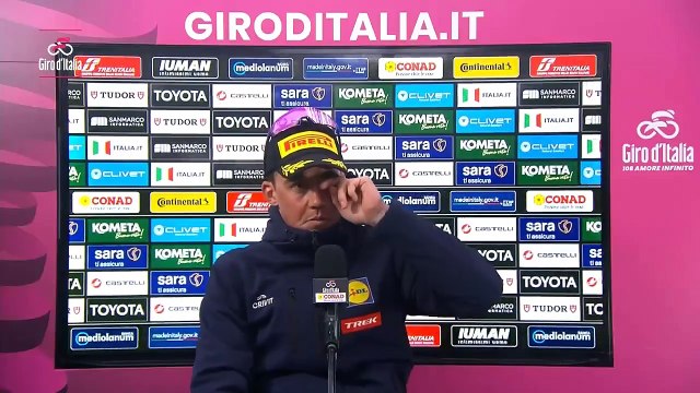 Cycling - Giro d'Italia 2025 - Mads Pedersen : It means more to me to see Carlos win, than myself winning