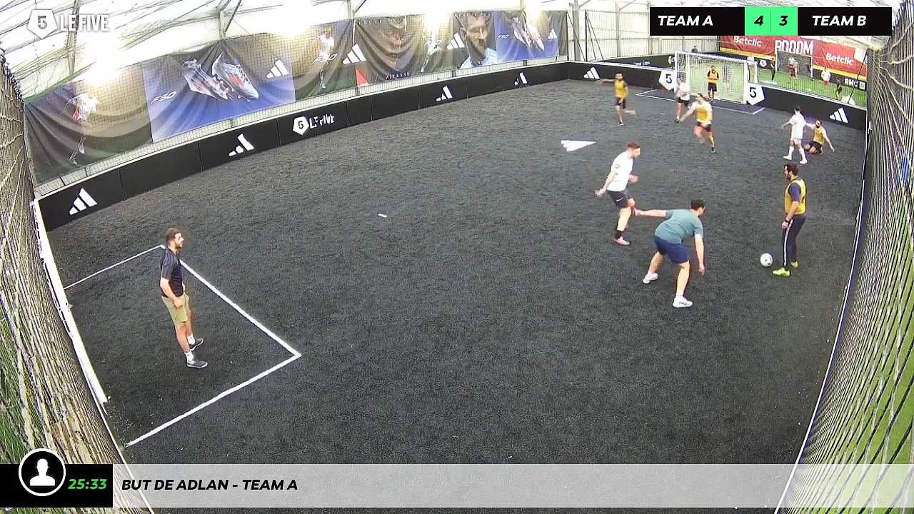 But de Adlan - Team A