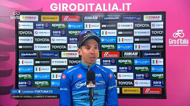 Cycling - Giro d'Italia 2025 - Lorenzo Fortunato : I want to take the iconic climbs, and go for a stage win