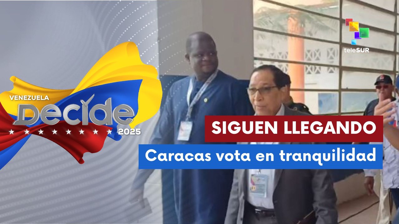 Veedores internacionales destacan organización en los comicios venezolanos