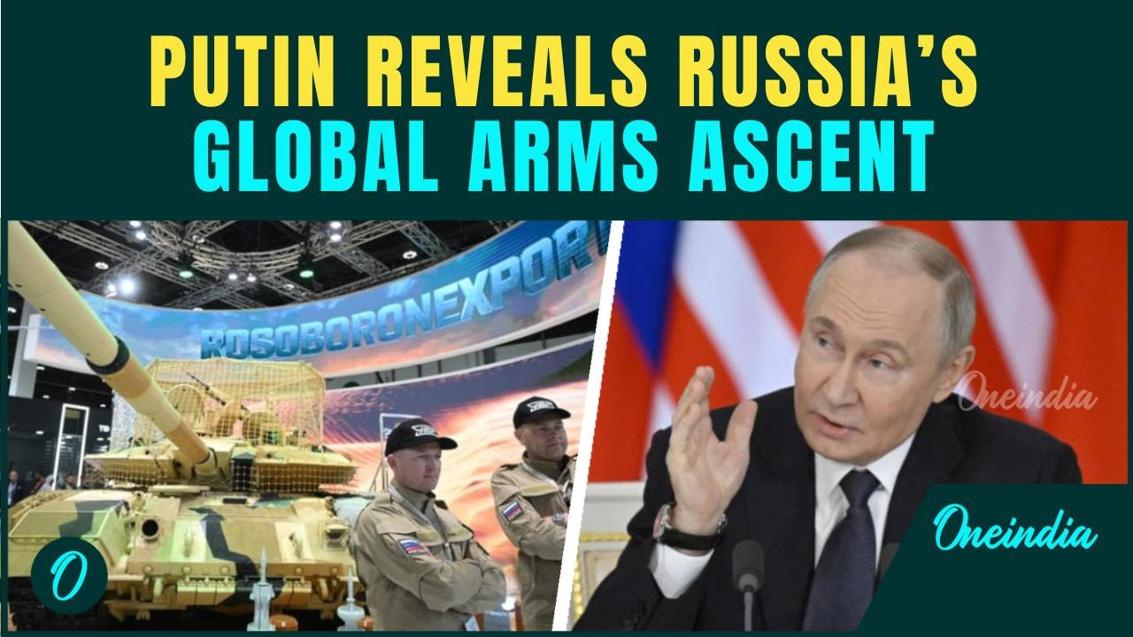 Russia Ranks Among Top Global Arms Exporters In 2024, Putin Pushes For Bigger Military Deals