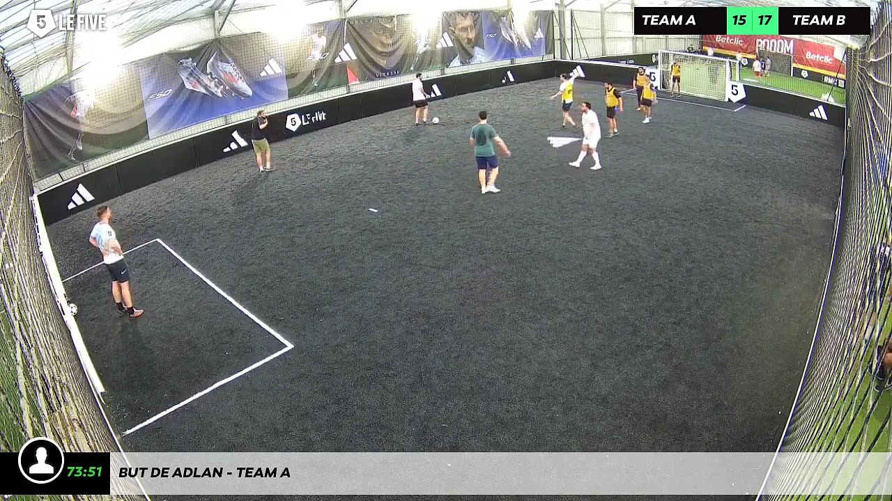 But de Adlan - Team A