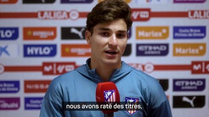 Atlético - Alvarez : "À cause de petits détails, nous avons raté des titres cette saison"