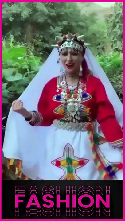 Amazigh Moroccan dress ♓ 💖💗🥰2💞♓  اللباس الامازيغي المغربي