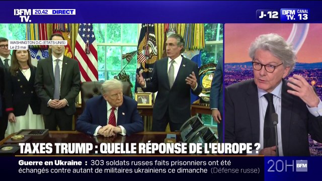 Taxes: Donald Trump utilise les droits de douane pour des objectifs politiques , déclare Thierry Breton