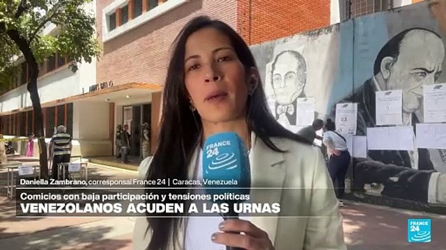 Informe desde Caracas: avanzan las parlamentarias con baja participación