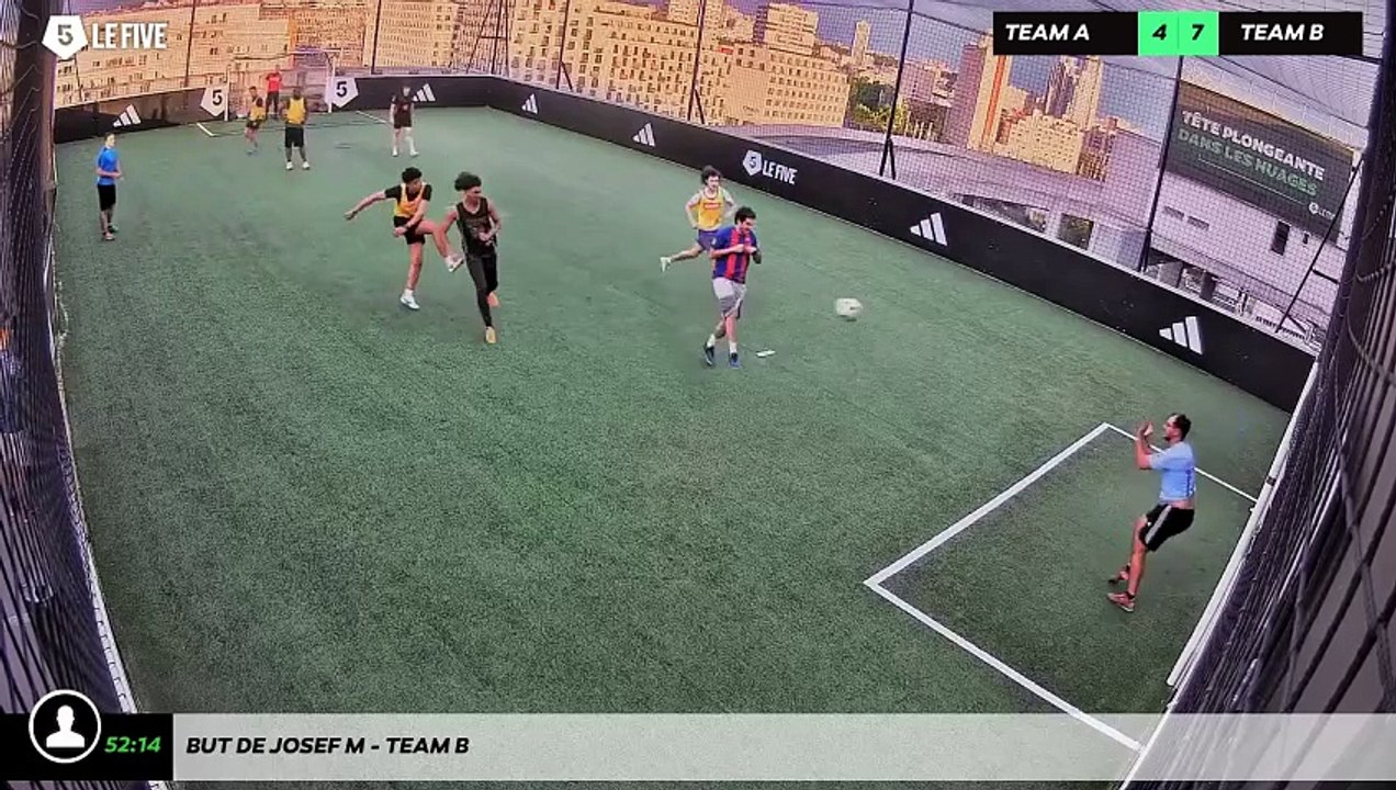 But de Josef M - Team B